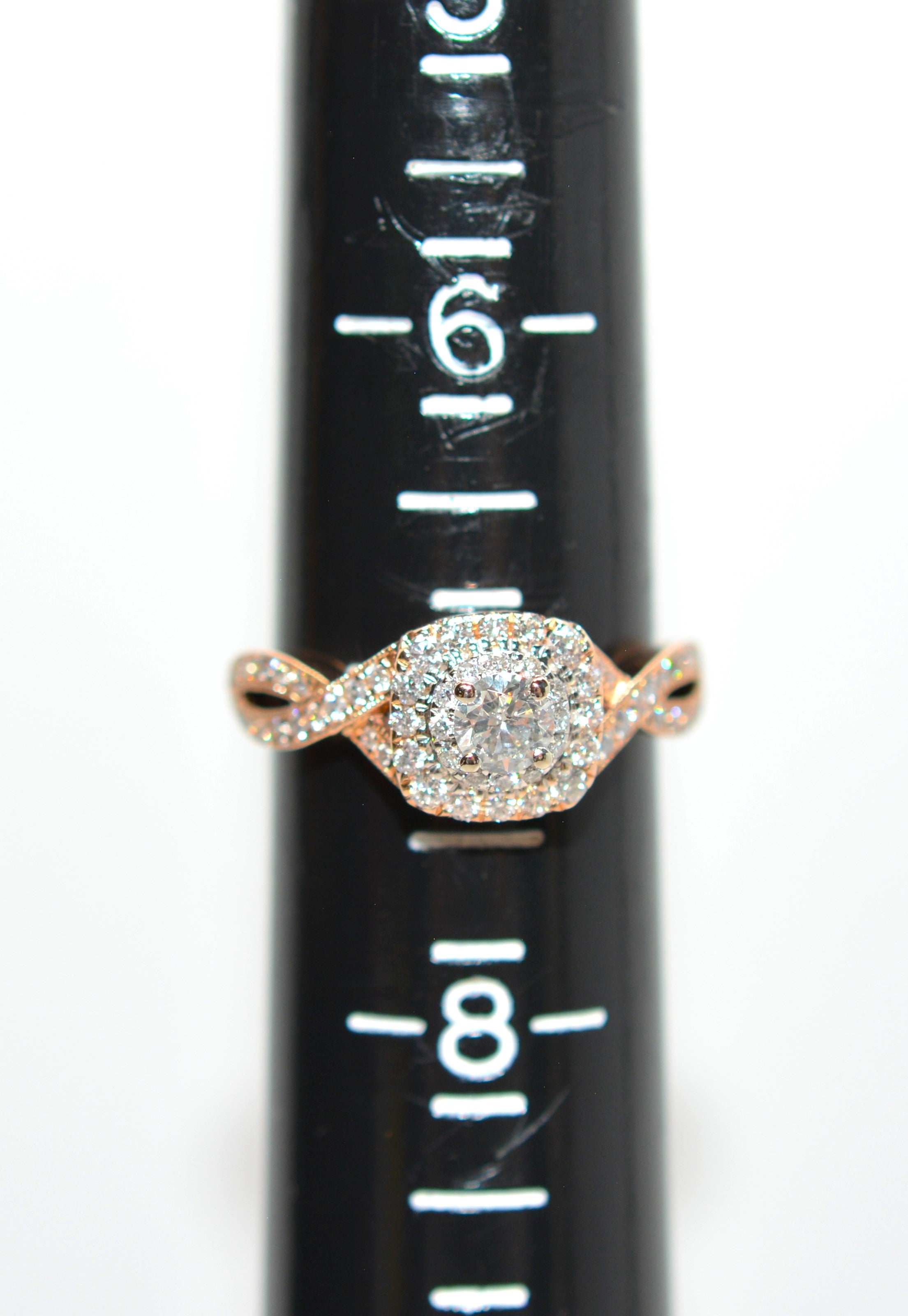 Neil Lane Natural Diamond Ring 14K Rose Gold .84tcw Engagement Ring Wedding Bridal Jewelry Bridal Jewellery Designer Ring