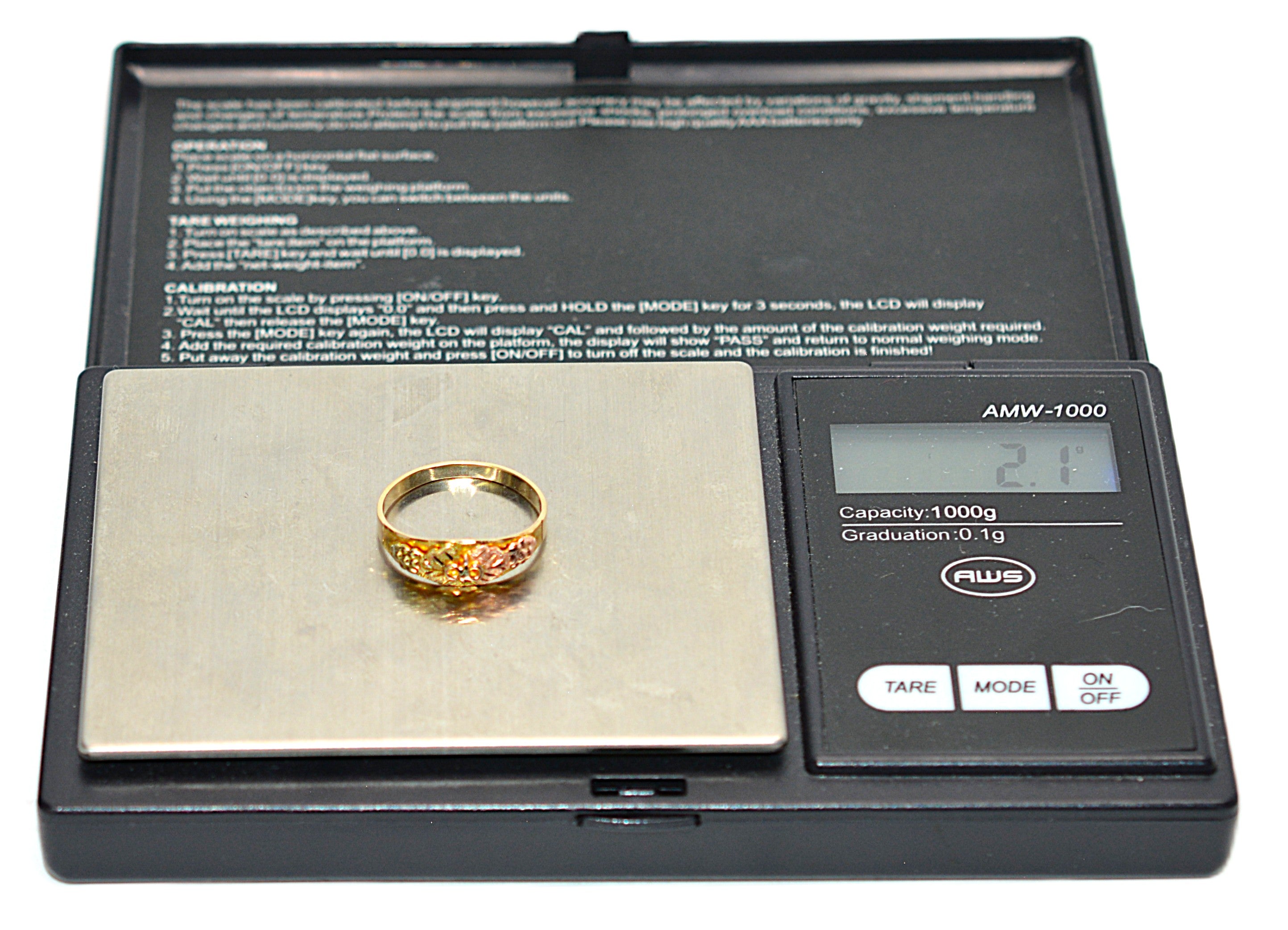 Black Hills Gold Ring 10K Solid Gold Band Black Hills South Dakota Ring No Stone Ring Wedding Ring Anniversary Ring Stackable Band