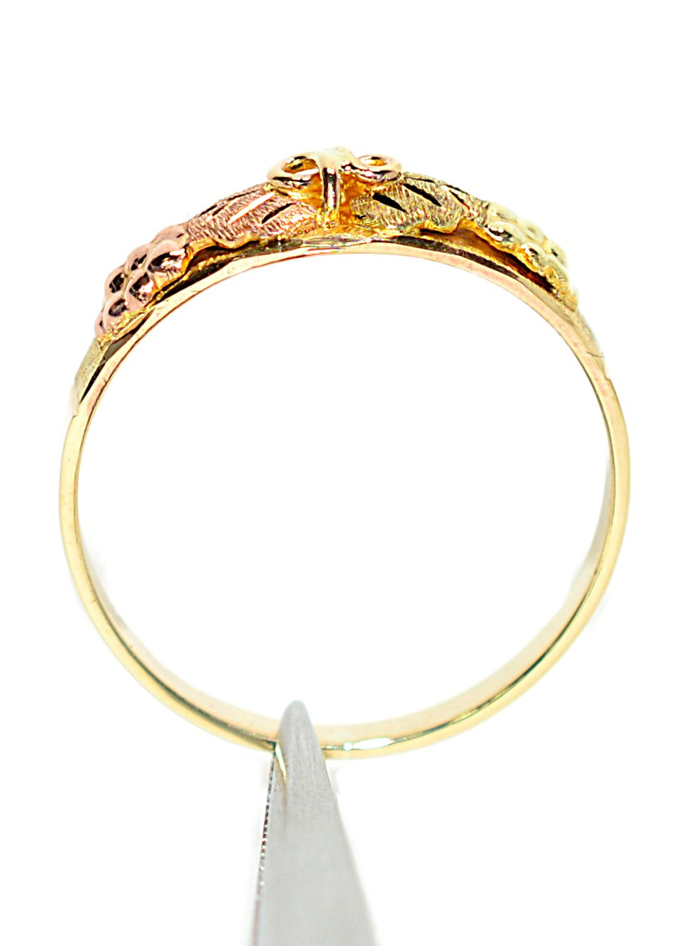 Black Hills Gold Ring 10K Solid Gold Band Black Hills South Dakota Ring No Stone Ring Wedding Ring Anniversary Ring Stackable Band