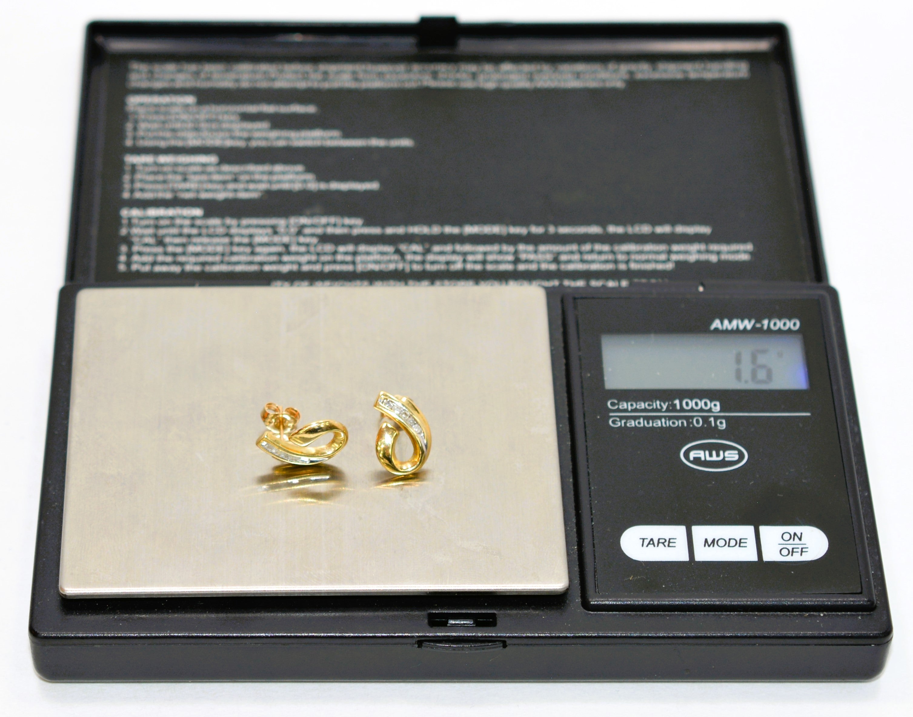 Natural Diamond Earrings 10K Solid Gold .10tcw Cluster Earrings Pave Earrings Stud Earrings Statement Earrings Cocktail Earrings