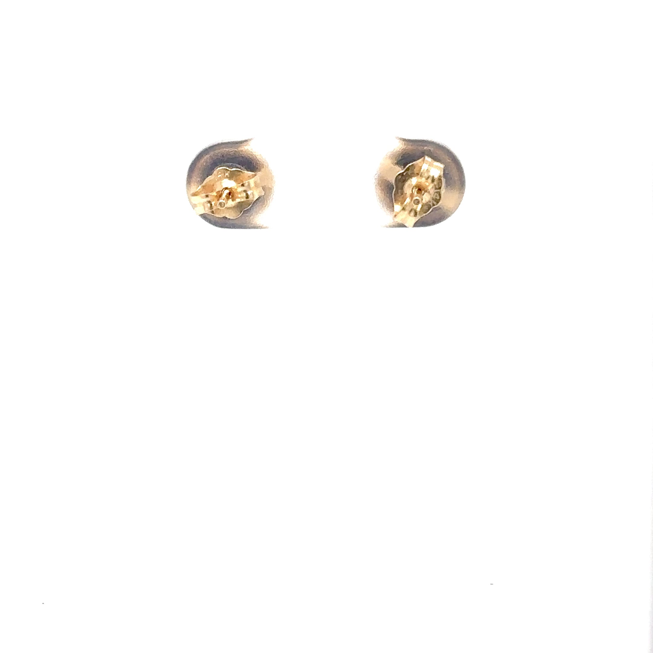 Natural Lapis Lazuli Earrings 14K Solid Gold Earrings Statement Earrings Vintage Earrings Stud Earrings Stud Earrings Fine Estate Earrings