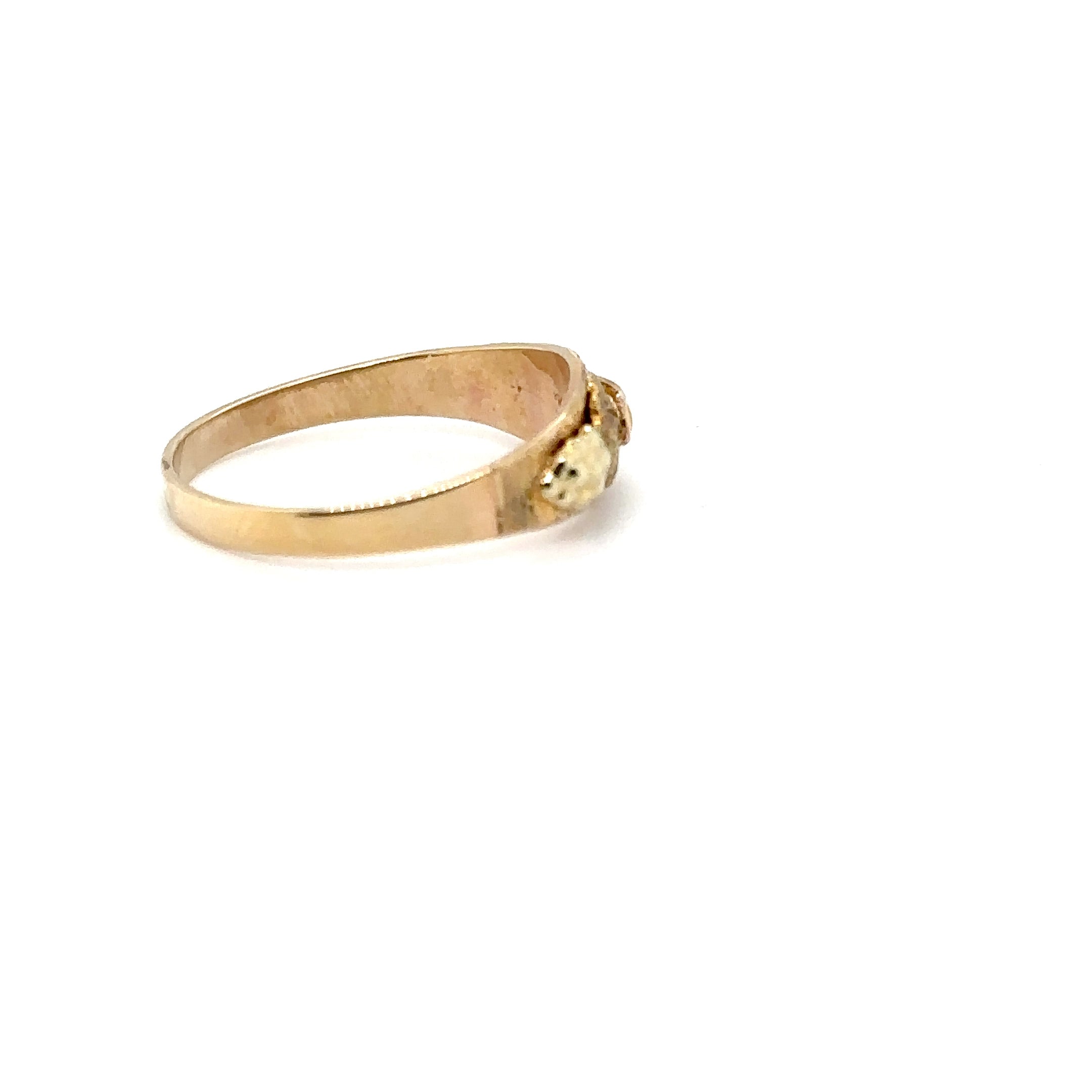 Black Hills Gold Ring 10K Solid Gold Band Black Hills South Dakota Ring No Stone Ring Wedding Ring Anniversary Ring Stackable Band