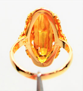 Black Hills Gold Ring 10K Solid Gold Vintage Ring Leaf Ring Vine Ring Boho Ring Nature Ring Black Hills Dakota Jewelry Estate Jewellery