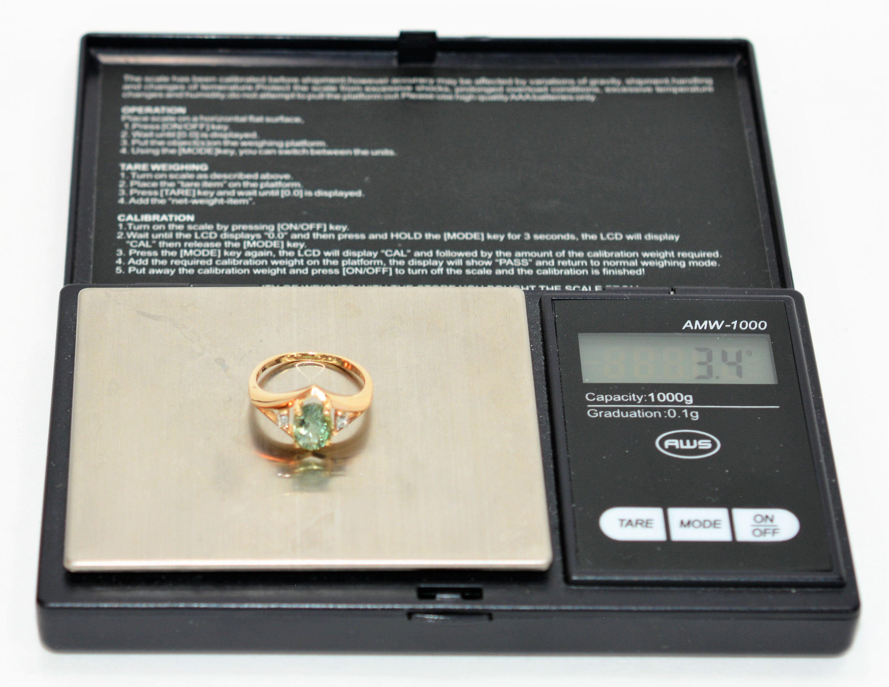 Natural Paraiba Tourmaline & Diamond Ring 14K Solid Gold 1.96tcw Rare Gemstone Jewelry Estate Ring Birthstone Ring Women's Ring Jewellery