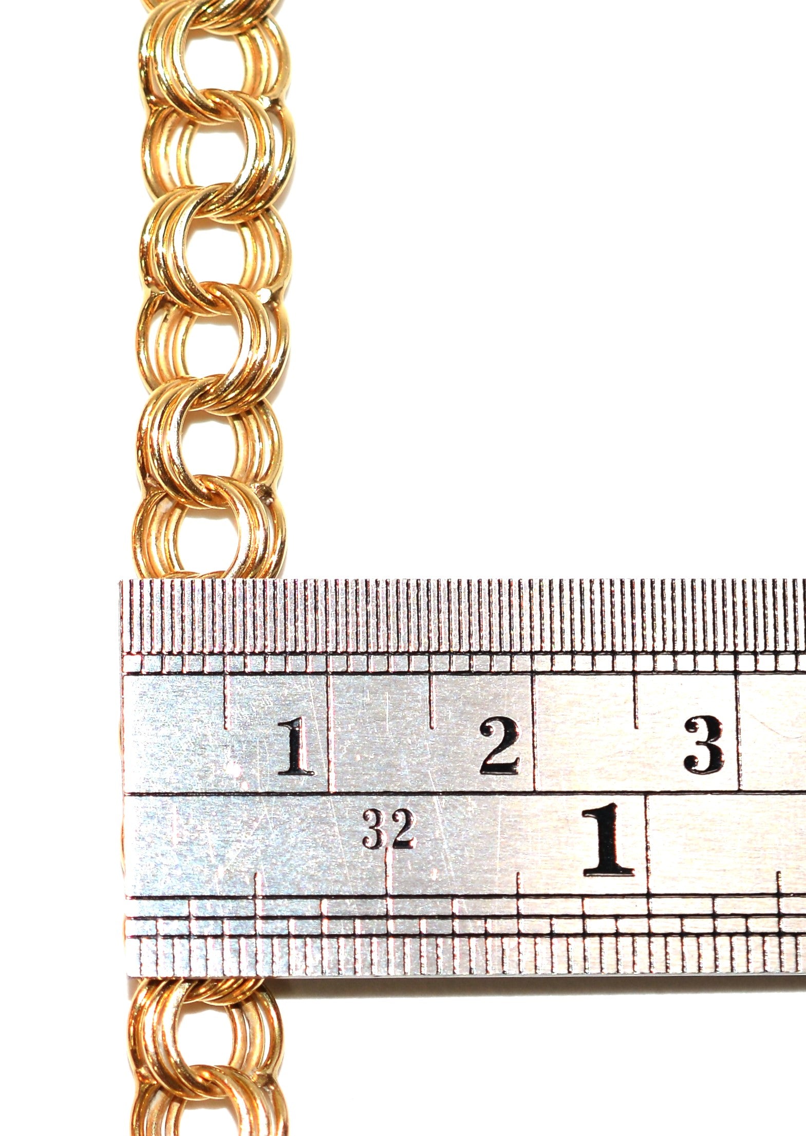 14K Solid Gold Bracelet Chain Bracelet Link Bracelet Ladies Bracelet Vintage Bracelet Antique Bracelet Estate Jewelry Fine Estate Jewellery