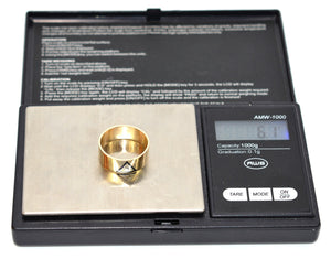 14th Degree Scottish Rite Ring 14K Solid Gold Ring Mens Ring Free Mason Ring Band Ring Vintage Ring Estate Ring Estate Jewelry Jewellery