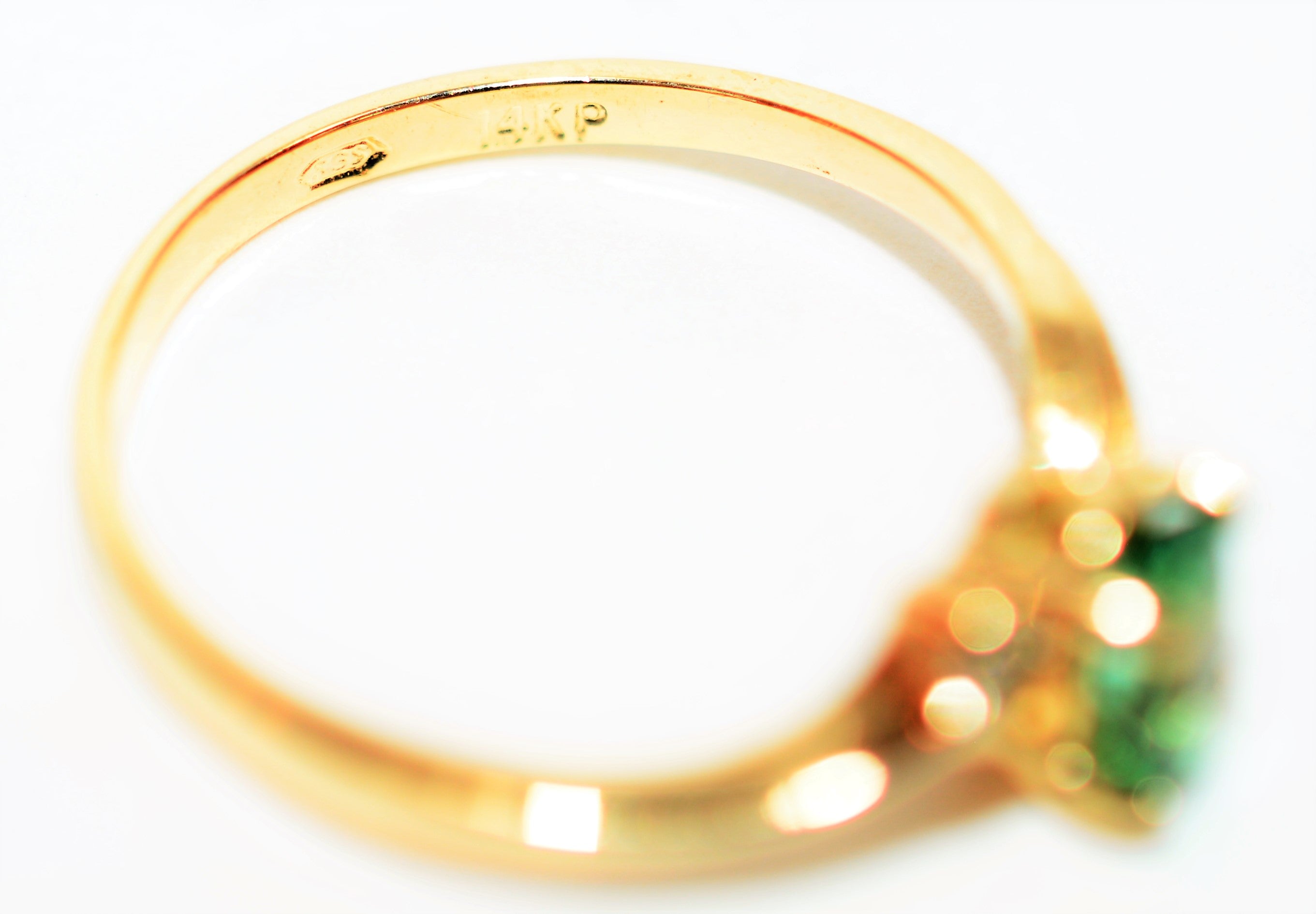 Natural Paraiba Tourmaline & Diamond Ring 14K Solid Gold .56tcw Gemstone Ring Fine Jewelry Women's Ring Estate Jewellery Birthstone