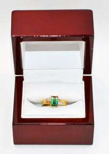 Natural Watermelon Tourmaline & Diamond Ring 14K Solid Gold 1.07tcw Tourmaline Ring Gemstone Ring Women's Ring Ladies Ring Birthstone Ring