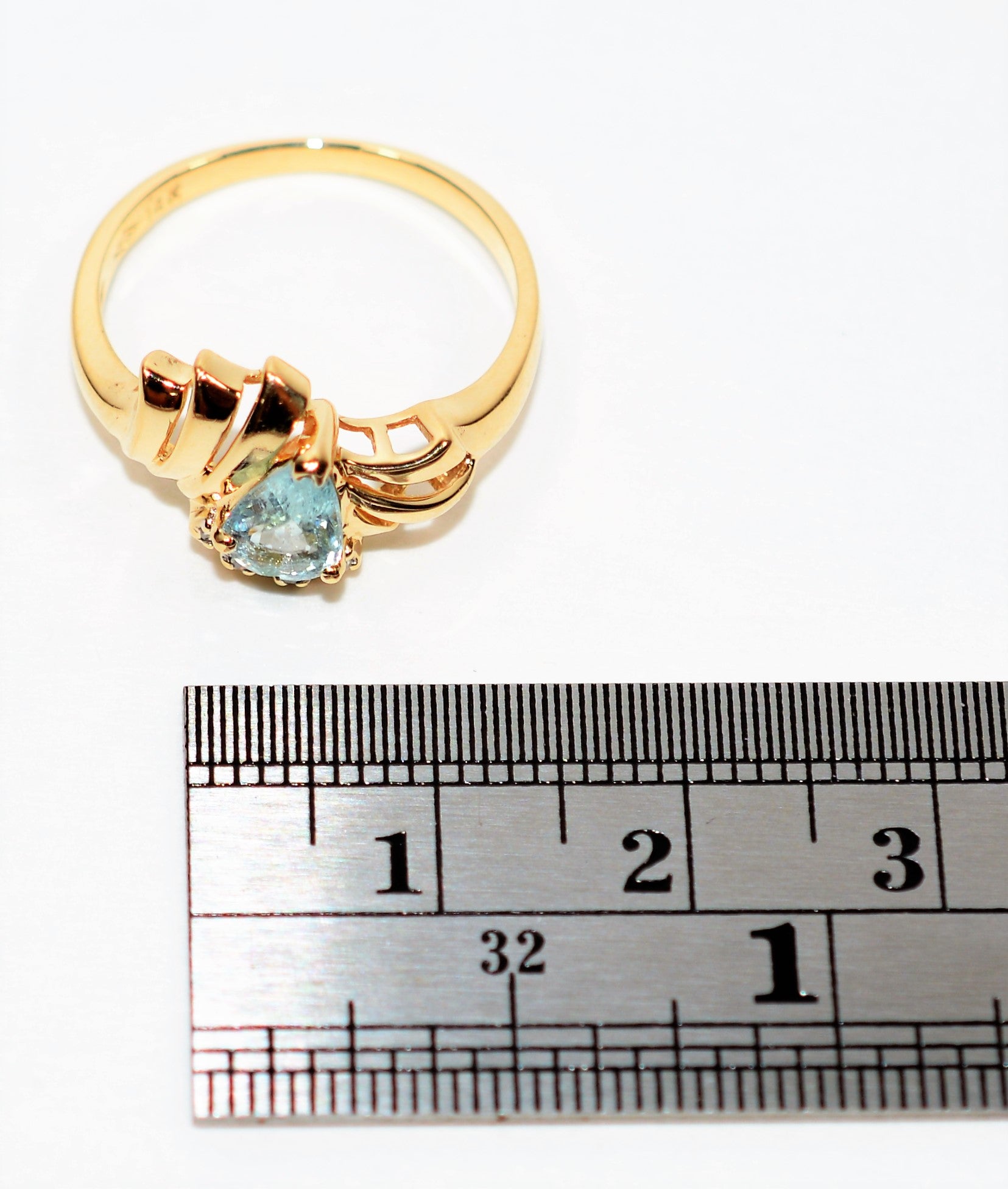 Natural Paraiba Tourmaline & Diamond Ring 14K Solid Gold .81tcw Gemstone Jewelry Women’s Ring Statement Jewellery Fine Birthstone Ring