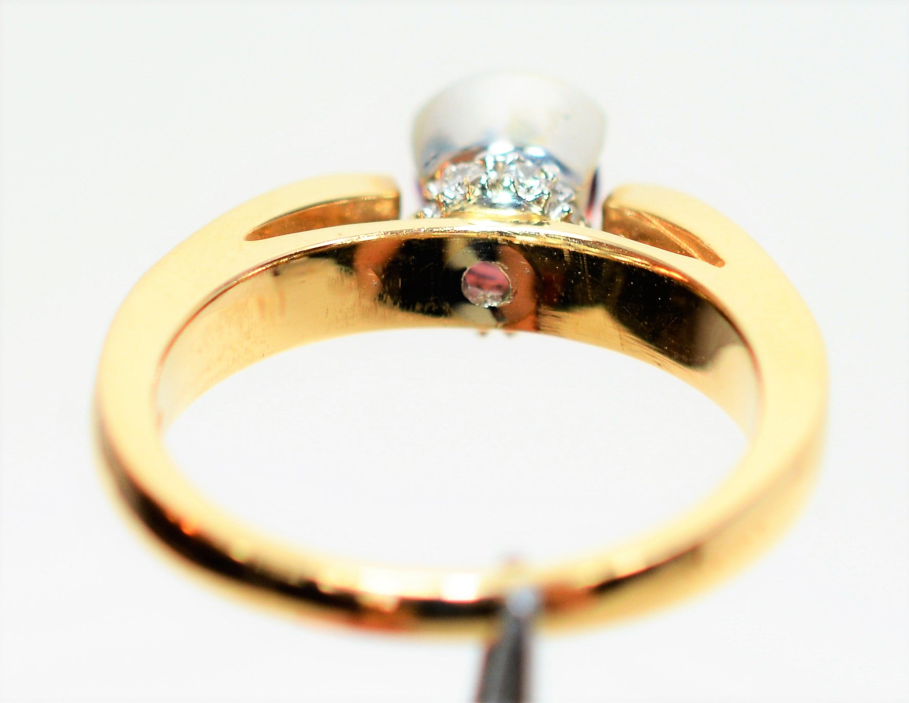 Natural Rubellite & Diamond Ring 14K Solid Gold .98tcw Pink Tourmaline Ring Womens Ring Engagement Ring Cocktail Ring Statement Ring Bridal