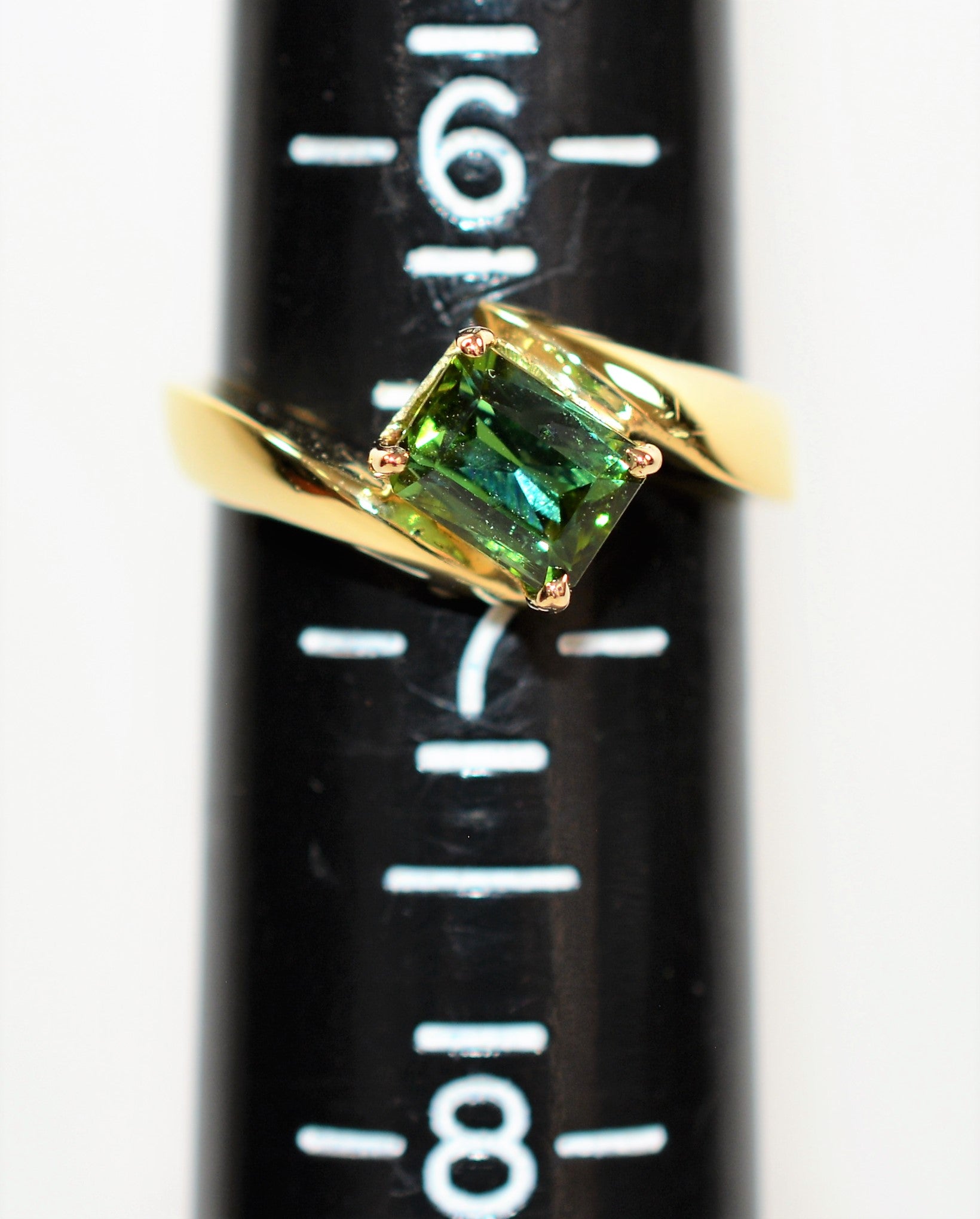 Certified Natural Paraiba Tourmaline Ring 18K Solid Gold 1.25ct Solitaire Gemstone Women's Estate Jewelry
