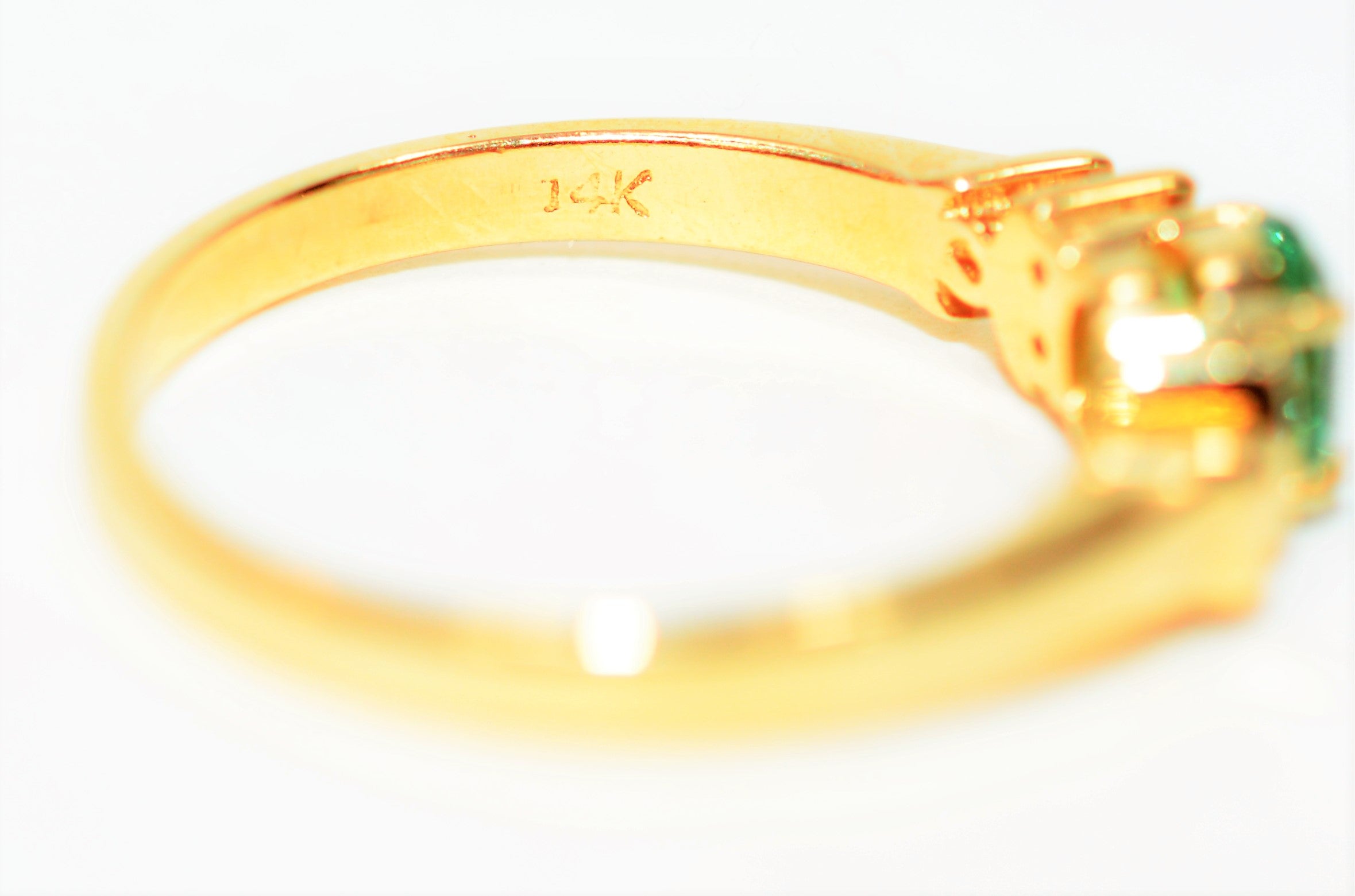 Natural Paraiba Tourmaline & Diamond Ring 14K Solid Gold .44tcw Gemstone Women's Ring Jewellery Statement Ring Fine Jewelry